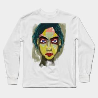 Expressionist guy Long Sleeve T-Shirt